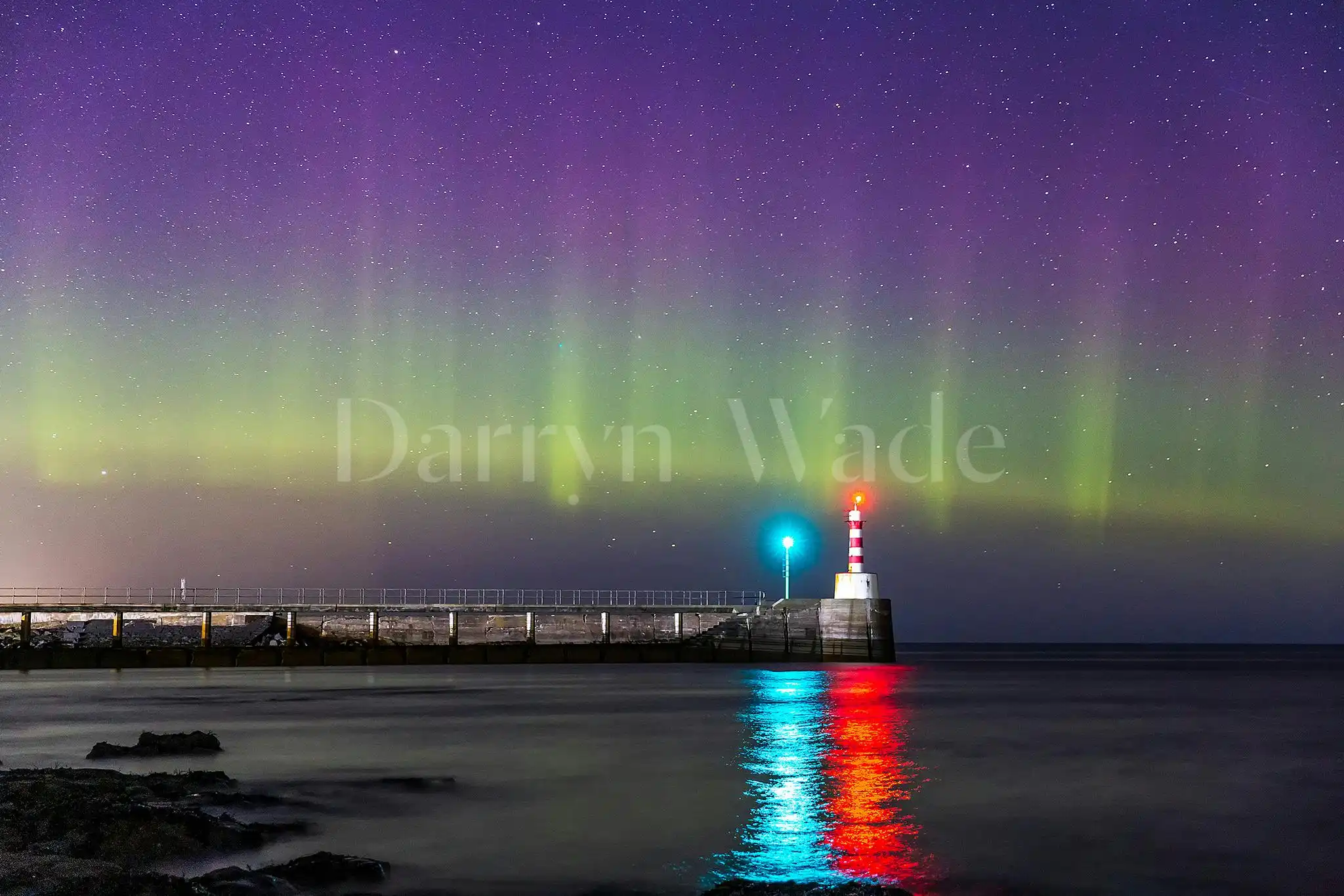 Aurora over Amble