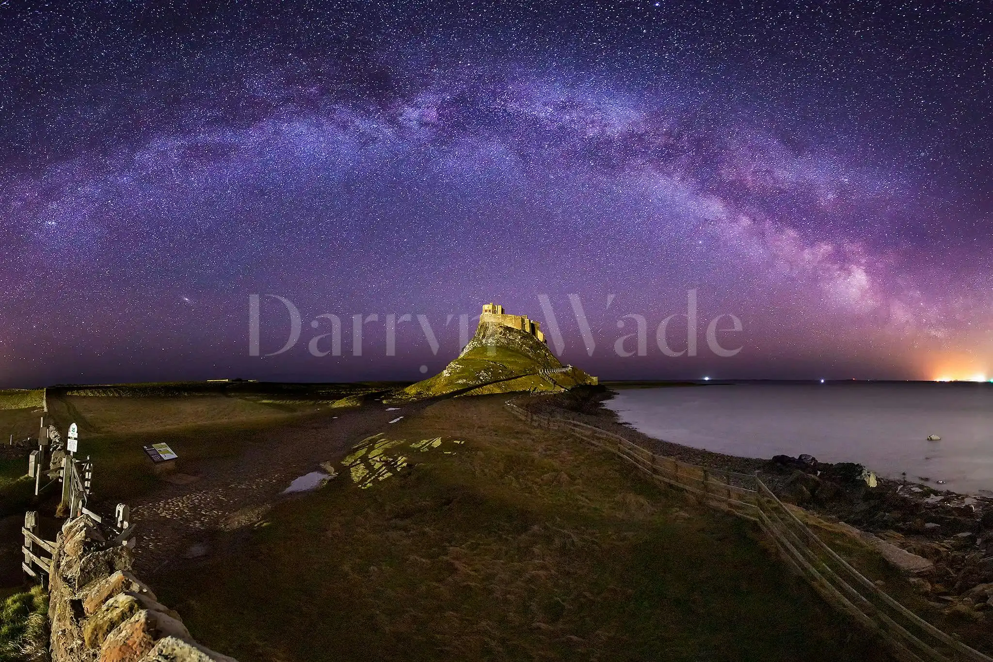 Dark Skies, Holy Island to Bamburgh