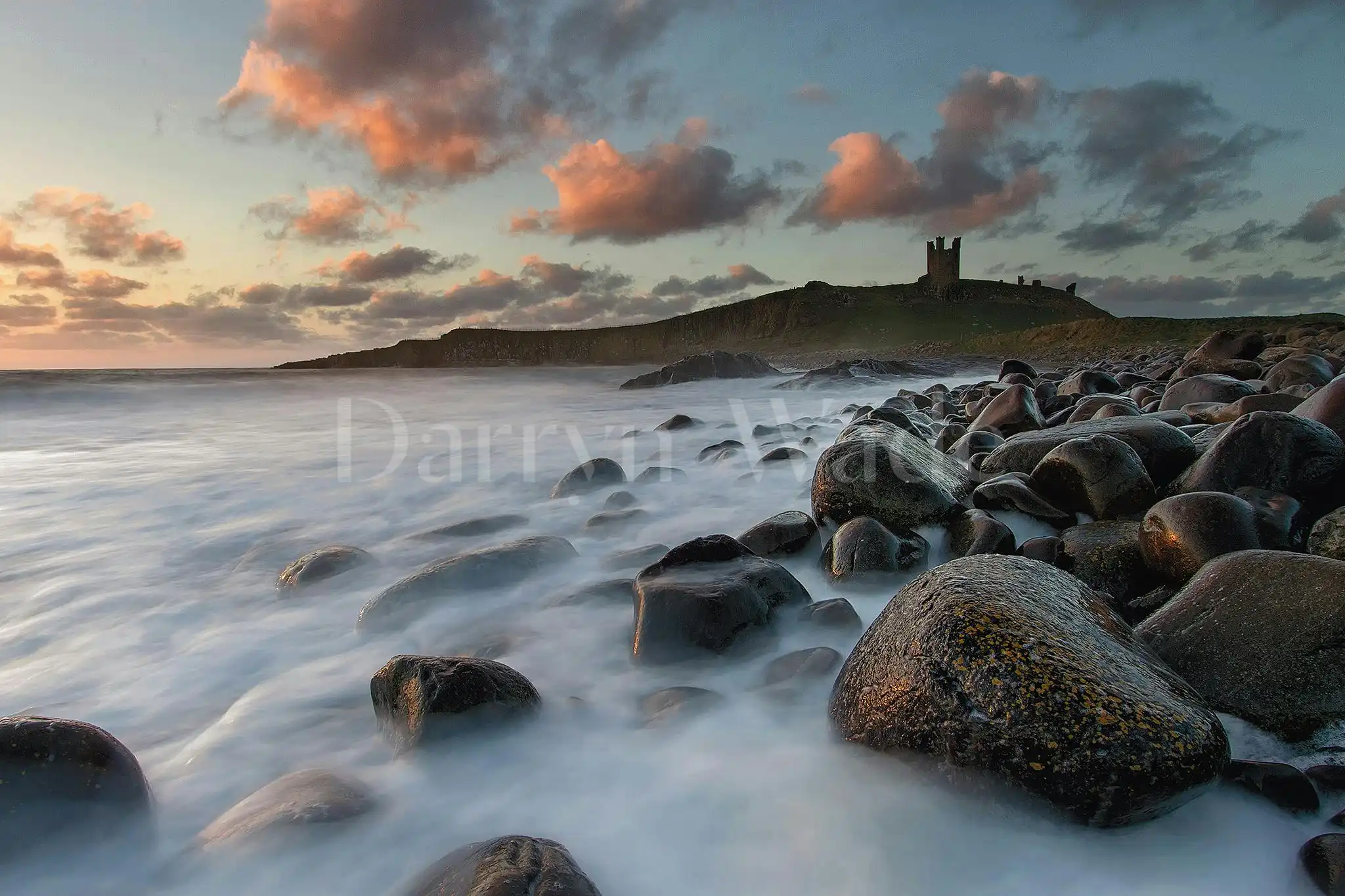 Dunstanburgh at Dawn