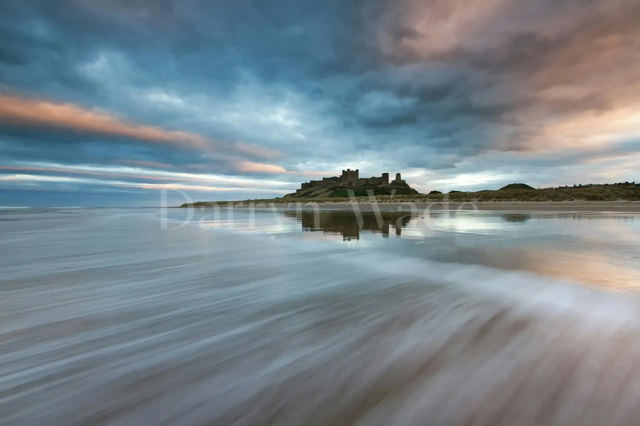 Ebb tide, Bamburgh