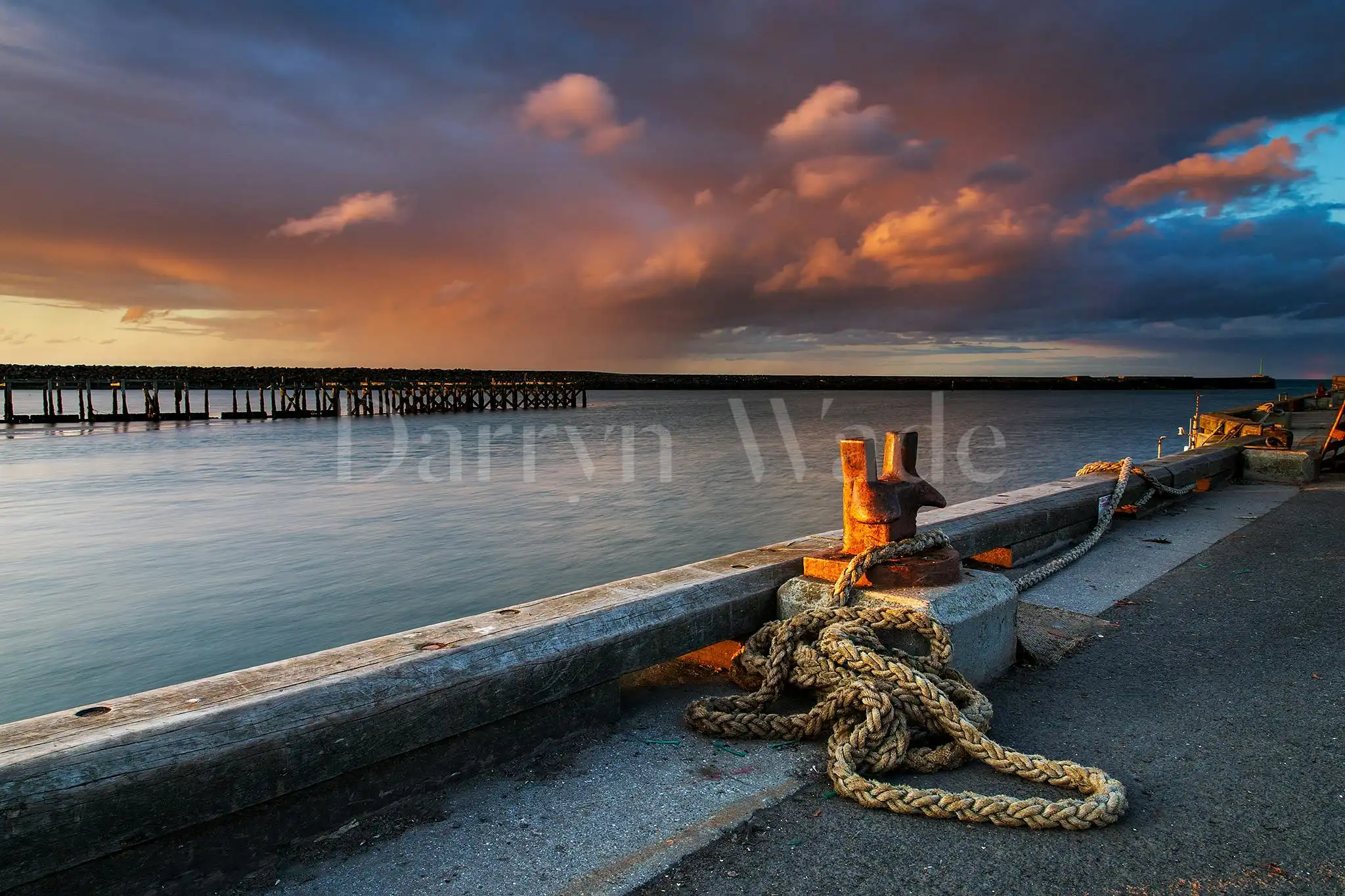 Evening skies, Amble Harbour