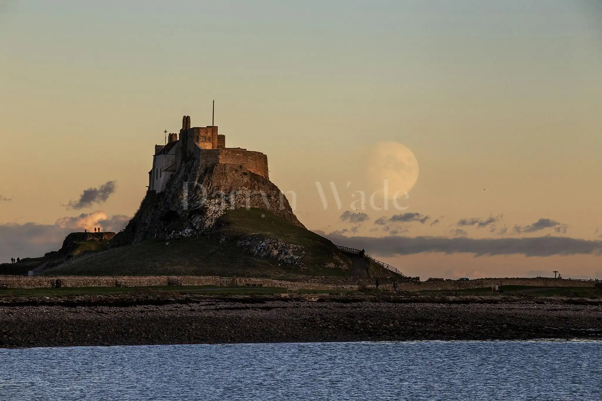 November Moon, Holy Island