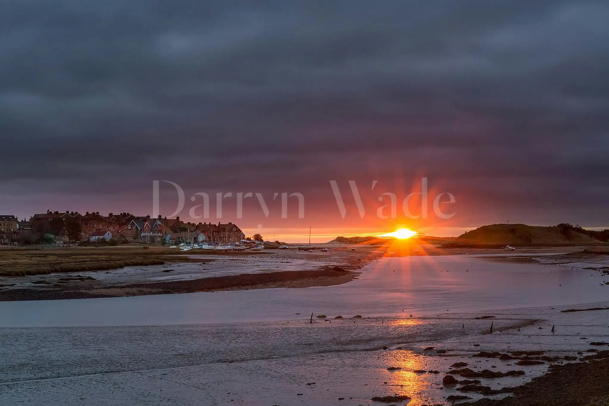 Sunrise, The Aln Estuary